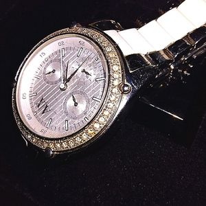 Men's white watch